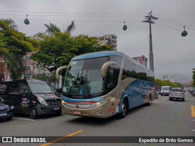 Arca Turismo 5038 na cidade de Aparecida, São Paulo, Brasil, por Espedito de Brito Gomes. Número da foto: #9933488.