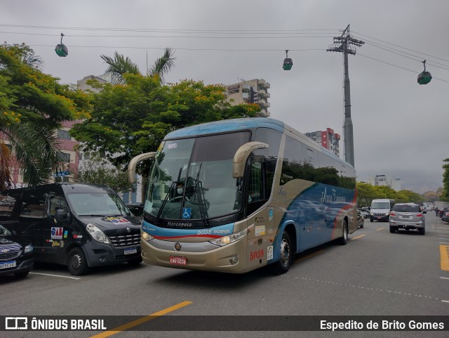 Arca Turismo 5038 na cidade de Aparecida, São Paulo, Brasil, por Espedito de Brito Gomes. ID da foto: 9933488.