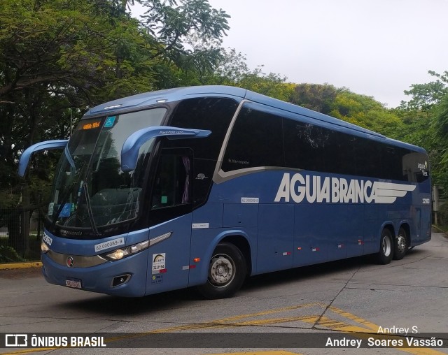 Viação Águia Branca 32960 na cidade de São Paulo, São Paulo, Brasil, por Andrey  Soares Vassão. ID da foto: 9932700.