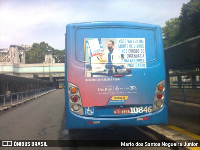 Concessionária Salvador Norte - CSN Transportes 10846 na cidade de Salvador, Bahia, Brasil, por Mario dos Santos Nogueira Junior. Número da foto: #9933161.