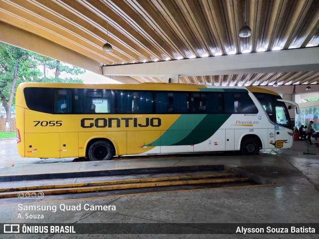 Empresa Gontijo de Transportes 7055 na cidade de Salvador, Bahia, Brasil, por Alysson Souza Batista. ID da foto: 9932898.