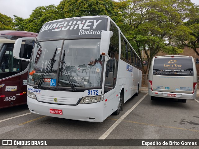 Waguiney Turismo 9172 na cidade de Aparecida, São Paulo, Brasil, por Espedito de Brito Gomes. Número da foto: #9933478.