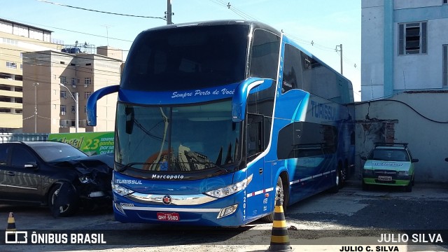 Turissul Catarinense Turismo 12017 na cidade de Porto Alegre, Rio Grande do Sul, Brasil, por JULIO SILVA. ID da foto: 9935314.