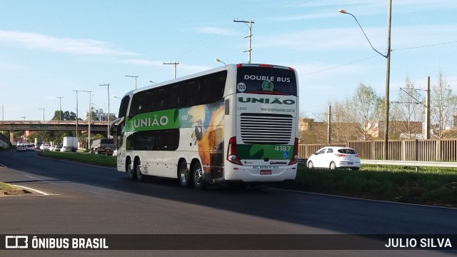 Empresa União de Transportes 4187 na cidade de Esteio, Rio Grande do Sul, Brasil, por JULIO SILVA. ID da foto: 9935464.