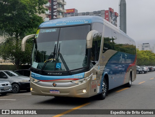 Arca Turismo 5048 na cidade de Aparecida, São Paulo, Brasil, por Espedito de Brito Gomes. Número da foto: #9933493.
