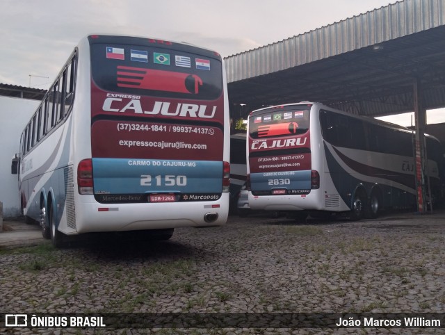 Expresso Cajuru 2150 na cidade de Carmo do Cajuru, Minas Gerais, Brasil, por João Marcos William. Número da foto: #9934252.