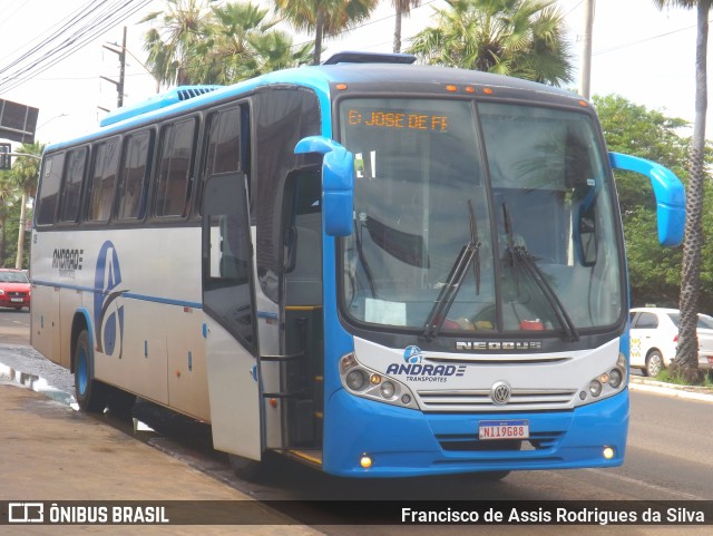 Andrade Transportes 135 na cidade de Teresina, Piauí, Brasil, por Francisco de Assis Rodrigues da Silva. ID da foto: 9935145.