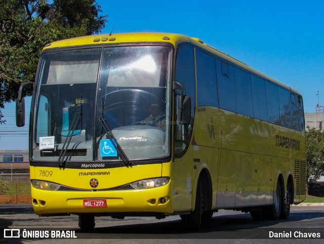 Viação Itapemirim 7809 na cidade de Brasília, Distrito Federal, Brasil, por Daniel Chaves. ID da foto: 9938176.