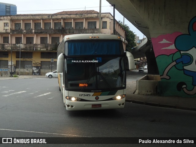 Empresa Gontijo de Transportes 17345 na cidade de Belo Horizonte, Minas Gerais, Brasil, por Paulo Alexandre da Silva. ID da foto: 9937747.