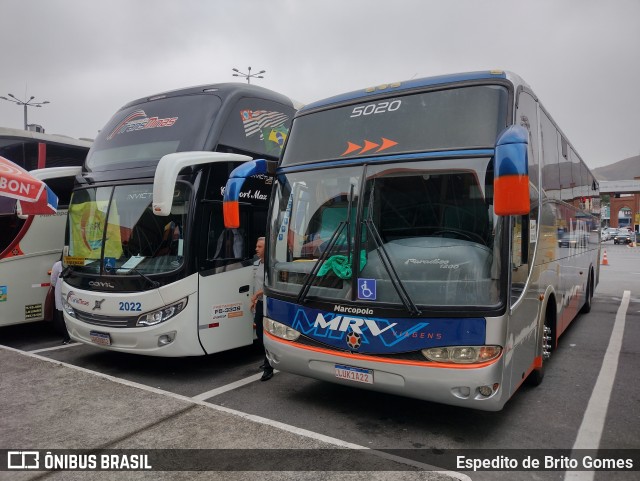 MRV Viagens 5020 na cidade de Aparecida, São Paulo, Brasil, por Espedito de Brito Gomes. Número da foto: #9936697.