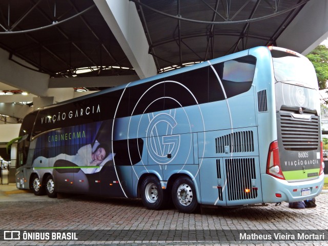 Viação Garcia 86005 na cidade de Joinville, Santa Catarina, Brasil, por Matheus Vieira Mortari. Número da foto: #9939050.
