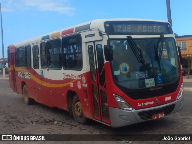Viação Montes Brancos 800 na cidade de Araruama, Rio de Janeiro, Brasil, por João Gabriel. Número da foto: #9936484.