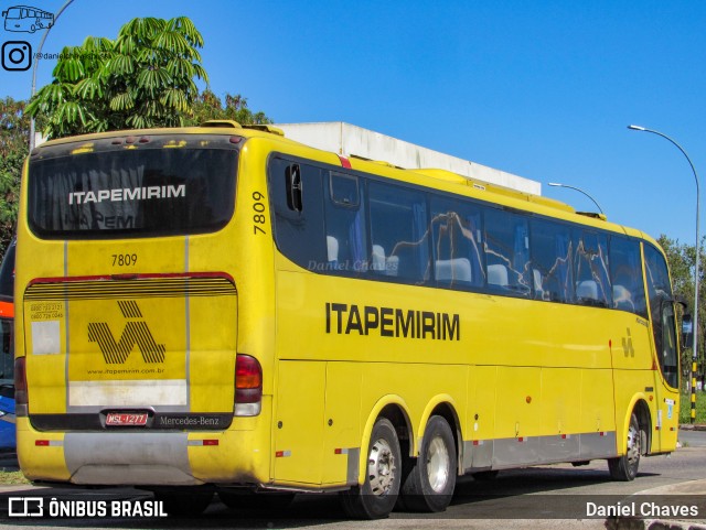 Viação Itapemirim 7809 na cidade de Brasília, Distrito Federal, Brasil, por Daniel Chaves. ID da foto: 9937948.