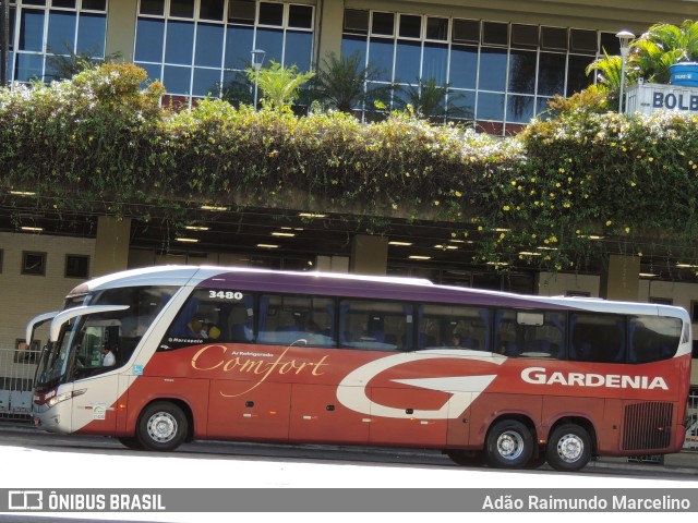 Expresso Gardenia 3480 na cidade de Belo Horizonte, Minas Gerais, Brasil, por Adão Raimundo Marcelino. ID da foto: 9939142.