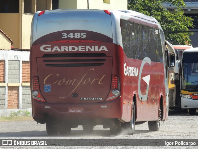 Expresso Gardenia 3485 na cidade de Divinópolis, Minas Gerais, Brasil, por Igor Policarpo. ID da foto: 9937613.