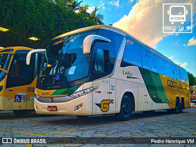 Empresa Gontijo de Transportes 16510 na cidade de Belo Horizonte, Minas Gerais, Brasil, por Pedro Henrique VM. Número da foto: #9937104.