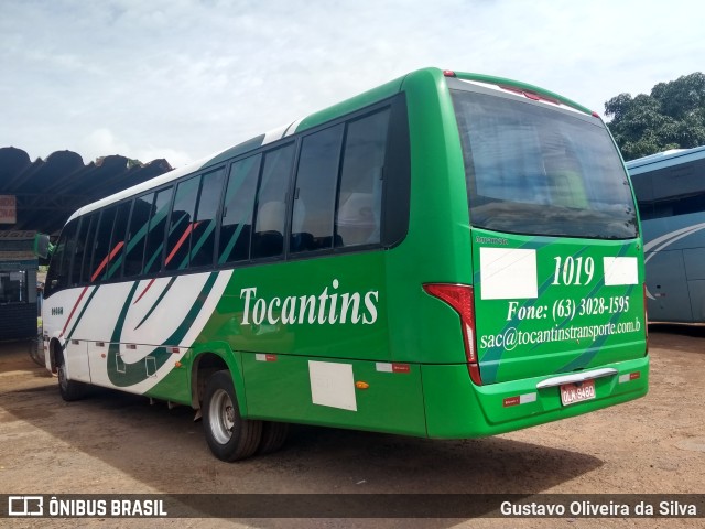 Tocantins Transportes e Turismo 1019 na cidade de Miranorte, Tocantins, Brasil, por Gustavo Oliveira da Silva. ID da foto: 9936412.