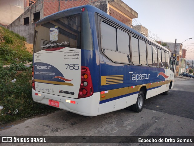 Taipastur Transportes Turísticos 765 na cidade de Franco da Rocha, São Paulo, Brasil, por Espedito de Brito Gomes. ID da foto: 9936189.