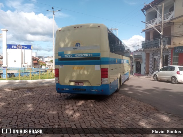 Viação Novo Horizonte 1033311 na cidade de Barra da Estiva, Bahia, Brasil, por Flávio  Santos. Número da foto: #9936271.