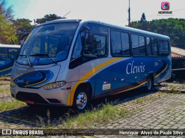 Viação Clewis 21201 na cidade de Americana, São Paulo, Brasil, por Henrique Alves de Paula Silva. ID da foto: 9936231.