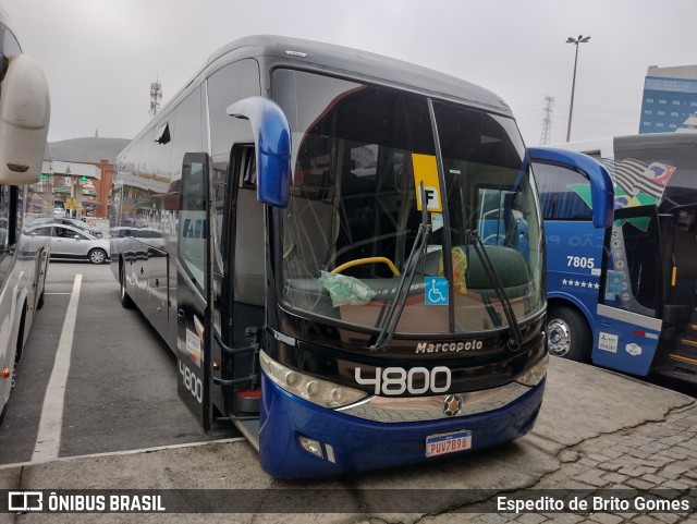 Auto Viação Penha 4800 na cidade de Aparecida, São Paulo, Brasil, por Espedito de Brito Gomes. Número da foto: #9936682.