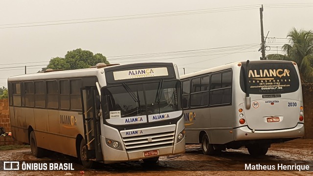 Aliança Transportes 3091 na cidade de Deodápolis, Mato Grosso do Sul, Brasil, por Matheus Henrique. Número da foto: #9940883.