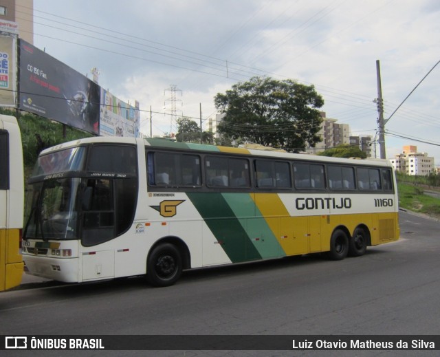 Empresa Gontijo de Transportes 11160 na cidade de Belo Horizonte, Minas Gerais, Brasil, por Luiz Otavio Matheus da Silva. ID da foto: 9939702.