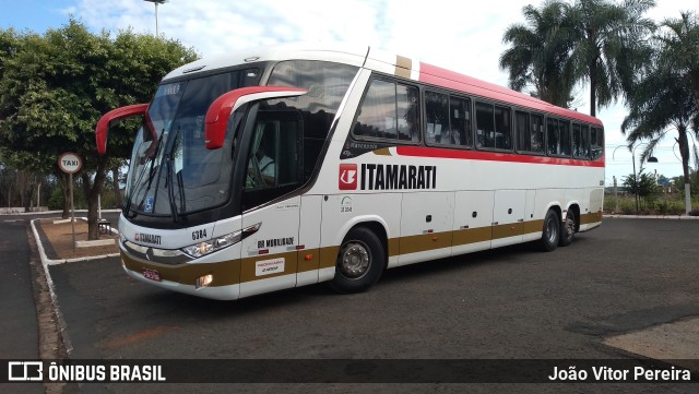 Expresso Itamarati 6384 na cidade de Estrela d`Oeste, São Paulo, Brasil, por João Vitor Pereira. Número da foto: #9940565.