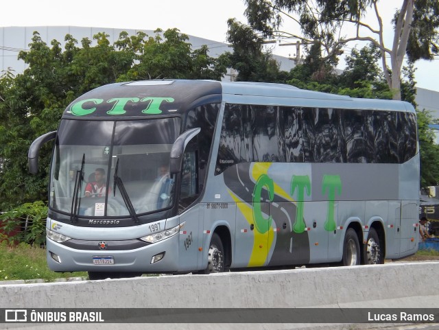CTT - Contem Transporte Turismo 1997 na cidade de Caruaru, Pernambuco, Brasil, por Lucas Ramos. Número da foto: #9940540.
