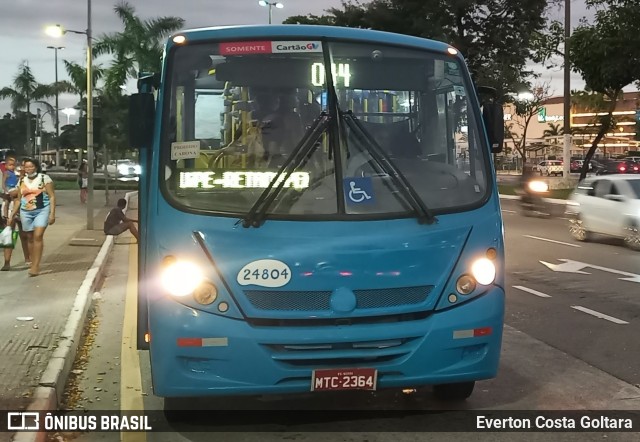 Unimar Transportes 24804 na cidade de Vitória, Espírito Santo, Brasil, por Everton Costa Goltara. ID da foto: 9940194.