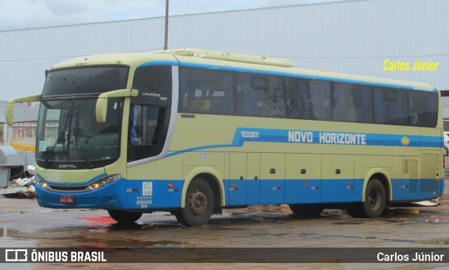 Viação Novo Horizonte 1033611 na cidade de Goiânia, Goiás, Brasil, por Carlos Júnior. Número da foto: #9941101.