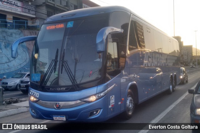 Viação Águia Branca 27710 na cidade de Cariacica, Espírito Santo, Brasil, por Everton Costa Goltara. Número da foto: #9940160.