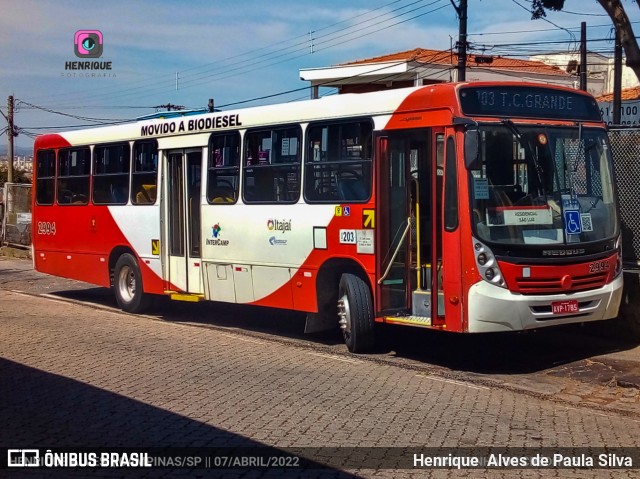 Itajaí Transportes Coletivos 2994 na cidade de Campinas, São Paulo, Brasil, por Henrique Alves de Paula Silva. Número da foto: #9942239.