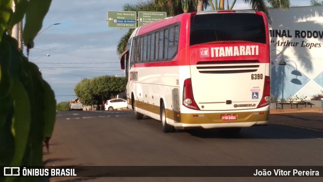 Expresso Itamarati 6390 na cidade de Estrela d`Oeste, São Paulo, Brasil, por João Vitor Pereira. ID da foto: 9940538.