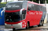 Expresso São Luiz 7800 na cidade de Goiânia, Goiás, Brasil, por Carlos Júnior. Número da foto: #:id.