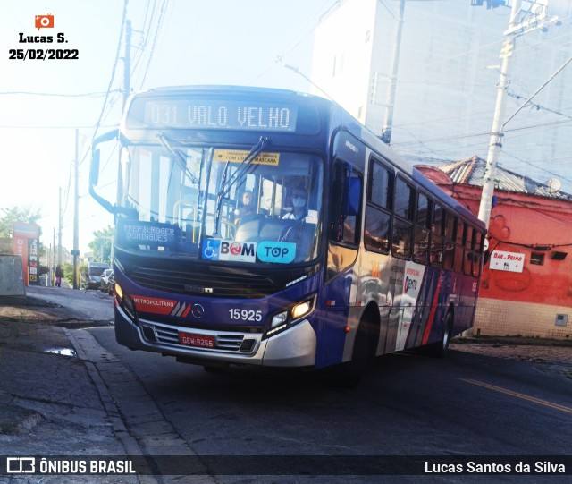 Viação Miracatiba 15.925 na cidade de Embu-Guaçu, São Paulo, Brasil, por Lucas Santos da Silva. Número da foto: #9944036.