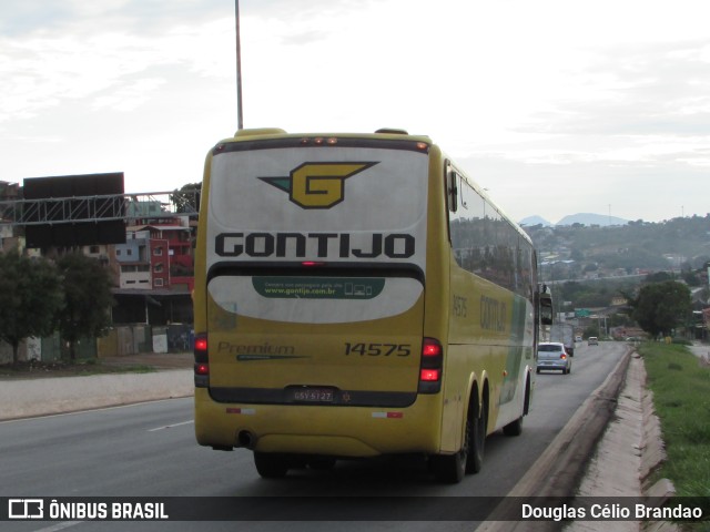 Empresa Gontijo de Transportes 14575 na cidade de Belo Horizonte, Minas Gerais, Brasil, por Douglas Célio Brandao. ID da foto: 9945411.