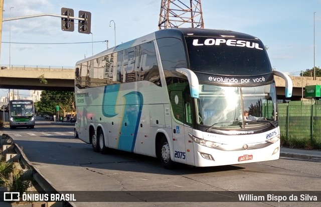 LopeSul Transportes - Lopes e Oliveira Transportes e Turismo - Lopes Sul 2075 na cidade de São Paulo, São Paulo, Brasil, por William Bispo da Silva. Número da foto: #9942874.