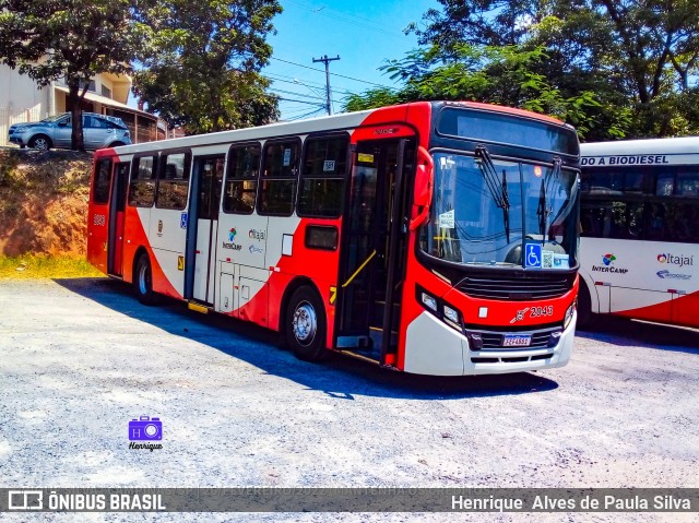 Itajaí Transportes Coletivos 2043 na cidade de Campinas, São Paulo, Brasil, por Henrique Alves de Paula Silva. Número da foto: #9942408.