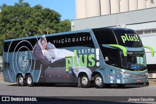 Viação Garcia 8824 na cidade de Caxias do Sul, Rio Grande do Sul, Brasil, por Jovani Cecchin. Número da foto: #9944918.