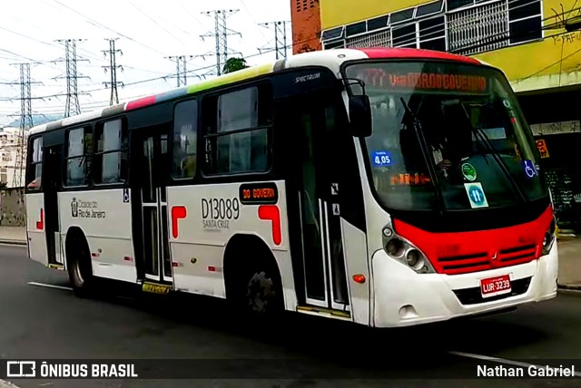 Transportes Barra D13089 na cidade de Rio de Janeiro, Rio de Janeiro, Brasil, por Nathan Gabriel. Número da foto: #9944241.