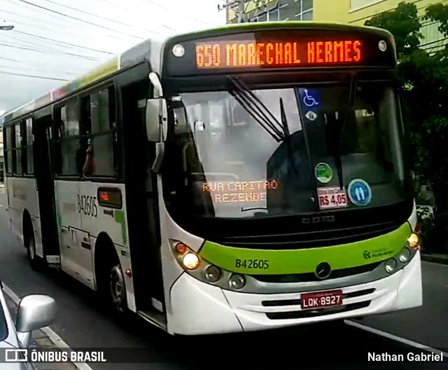 Viação Acari B42605 na cidade de Rio de Janeiro, Rio de Janeiro, Brasil, por Nathan Gabriel. ID da foto: 9944263.