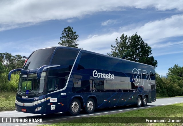 Viação Cometa 17306 na cidade de Campina Grande do Sul, Paraná, Brasil, por Francisco  Junior. Número da foto: #9942743.