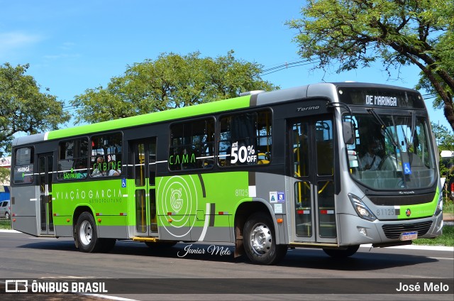 Viação Garcia 81125 na cidade de Maringá, Paraná, Brasil, por José Melo. ID da foto: 9945068.