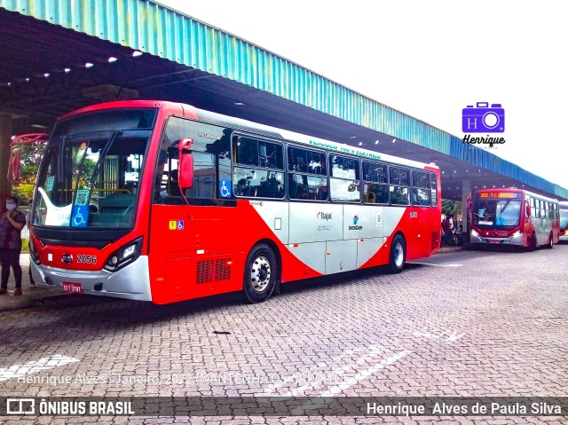 Itajaí Transportes Coletivos 2056 na cidade de Campinas, São Paulo, Brasil, por Henrique Alves de Paula Silva. Número da foto: #9942379.