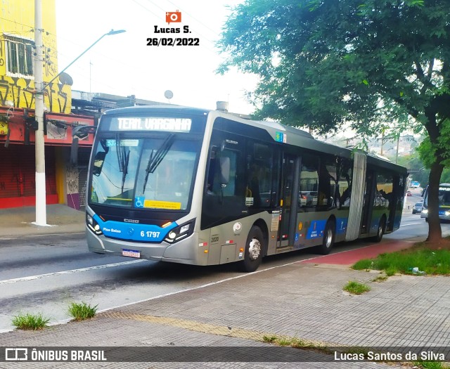 Viação Grajaú S.A. 6 1797 na cidade de São Paulo, São Paulo, Brasil, por Lucas Santos da Silva. Número da foto: #9943993.