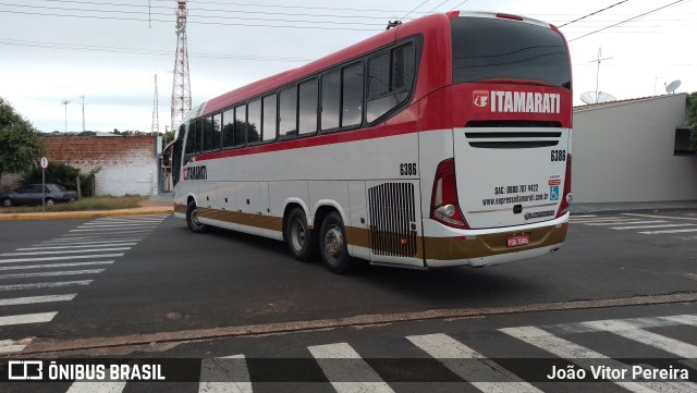 Expresso Itamarati 6386 na cidade de Estrela d`Oeste, São Paulo, Brasil, por João Vitor Pereira. Número da foto: #9943028.