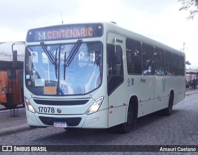 Expresso Azul 17078 na cidade de Curitiba, Paraná, Brasil, por Amauri Caetano. Número da foto: #9943796.