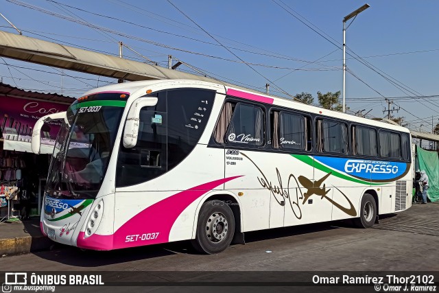 Servicios Expresso de Transporte SET-0037 na cidade de Gustavo A. Madero, Ciudad de México, México, por Omar Ramírez Thor2102. Número da foto: #9942603.