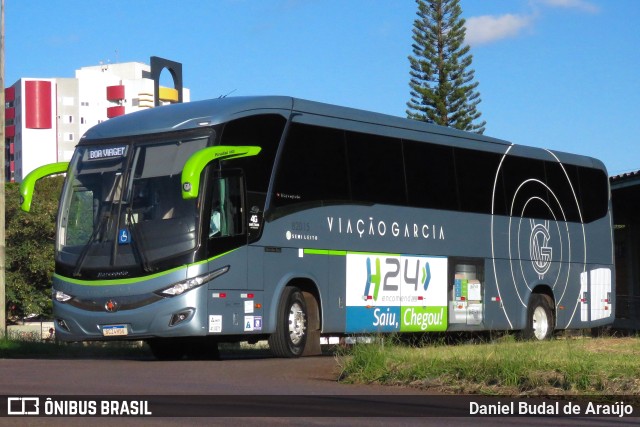 Viação Garcia 82015 na cidade de Cascavel, Paraná, Brasil, por Daniel Budal de Araújo. ID da foto: 9945175.